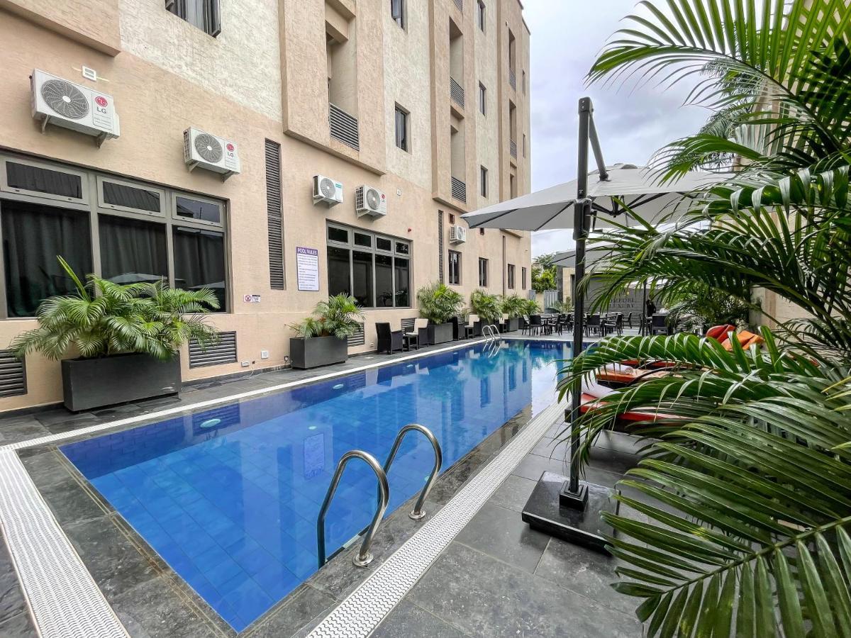 Hotel Omedel Luxury Enugu Exterior foto